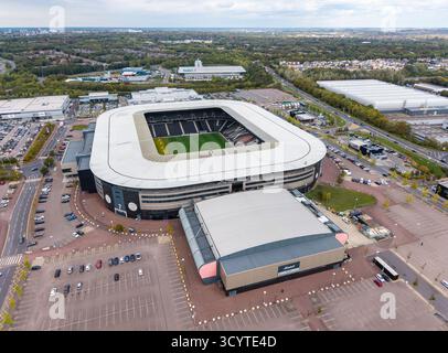 MK Dons Football Stadion und Marshall Arena in Milton Keynes, Buckinghamshire, England Stockfoto