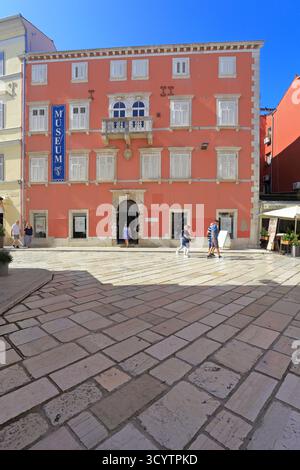 Rovinj Heritage Museum, Altstadt von Rovinj, Rovinj, Istrien, Kroatien, Europa. Stockfoto