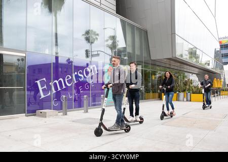 Emerson College, eine gemeinnützige Bildungseinrichtung in Los Angeles, CA Stockfoto