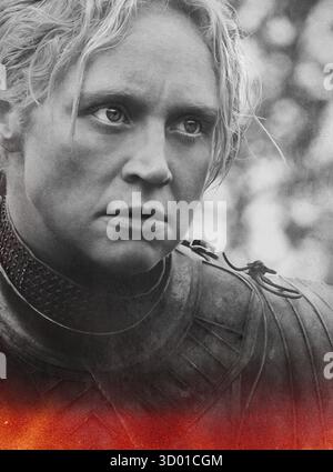 Game of Thrones TV Series 2011 2019 USA erstellt von : David Benioff, D.B. Weiss 2014 Staffel 4 Gwendoline Christie Poster Stockfoto