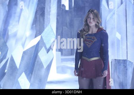 Supergirl TV Series 2015 - 2021 USA erstellt von Andrew Kreisberg, Allison Adler, Greg Berlanti 2016 Staffel 1, Episode 19: Myriad Melissa Benoist Stockfoto