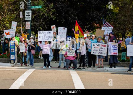 Keine Kings Rally, Mount Vernon OH Stockfoto