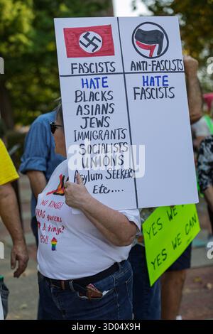 Keine Kings Rally, Mount Vernon Stockfoto