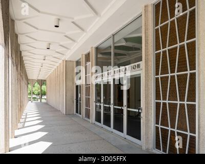 Wayne State University College of Education, Ort: Detroit MI, Architekt: Minoru Yamasaki Stockfoto