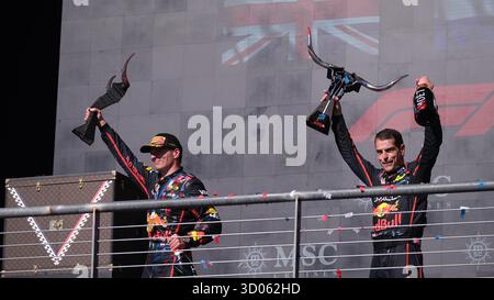 Austin, Tx, USA. Oktober 2025. Oktober 2025: Max Verstappen #1 beim F1 2025 Grand Prix der Vereinigten Staaten in Austin, Texas. Jason Pohuski/BMR (Credit Image: © Jason Pohuski/BMR via ZUMA Press Wire) NUR REDAKTIONELLE VERWENDUNG! Nicht für kommerzielle ZWECKE! Stockfoto