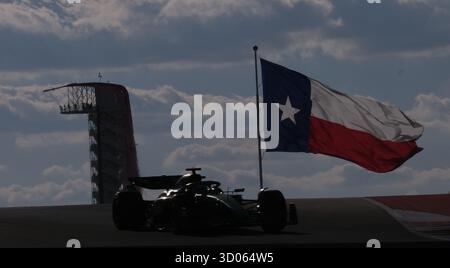 Austin, Tx, USA. Oktober 2025. Oktober 2025: Rennstrecke VON COTA während des F1 2025 Grand Prix der Vereinigten Staaten in Austin, Texas. Jason Pohuski/BMR (Credit Image: © Jason Pohuski/BMR via ZUMA Press Wire) NUR REDAKTIONELLE VERWENDUNG! Nicht für kommerzielle ZWECKE! Stockfoto