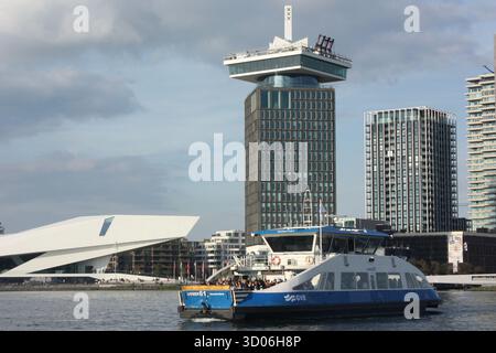 Das Eye Film Museum an der Amstel in Amsterdam, Niederlande Stockfoto