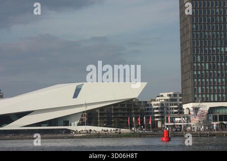Das Eye Film Museum an der Amstel in Amsterdam, Niederlande Stockfoto