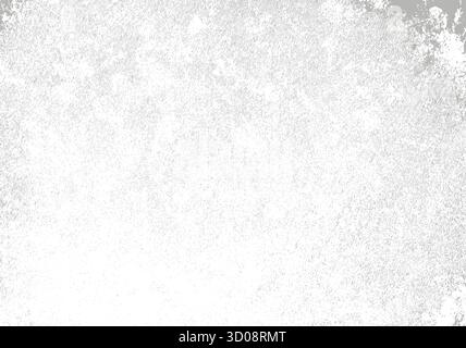 Rauscheffekt mit körnigen Punkten. Gepunktete Hintergrundüberlagerung. Alte Mauer, staubige Textur. Graues Papier, Vektorgrafik Stock Vektor