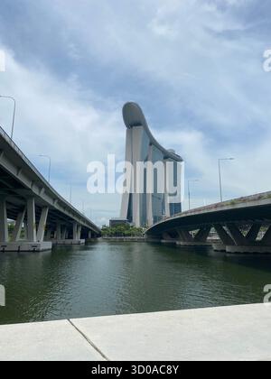 Singapore Marina Bay Stockfoto