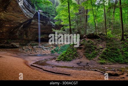 Ash Cave, Hocking Hills State Park, Ohio Stockfoto