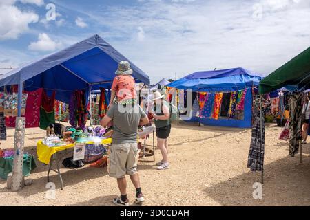 Port Vila Main Market, Kumul Highway, Port Vila, Efate Island, Vanuatu (République de Vanuatu), Melanesien, Ozeanien Stockfoto