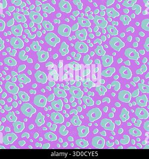 Teppich Aus Tierfell. Farbenfrohe Safari-Haut. Illustration Zum Leopardenmuster. Helle Textur. Gepard Mit Pelzstruktur. Tierfarbene Textur. Stock Vektor