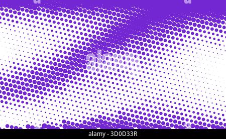 Lila und weiße Rastermuster mit Farbverlauf. Vektorabbildung Stock Vektor