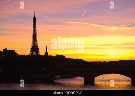 Frankreich, Paris, Eiffelturm, Stockfoto