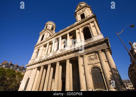 Frankreich, Paris, St-Sulpice, Kirche, Stockfoto