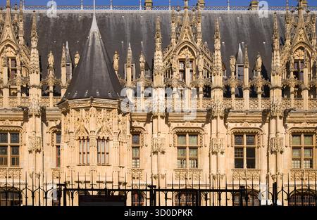 Frankreich, Normandie, Rouen, Palais de Justice Stockfoto