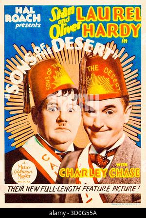 Laurel und Hardy - Sons of the Desert - 1933 Stockfoto