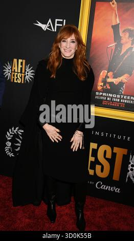 HOLLYWOOD, KALIFORNIEN - 22. OKTOBER: Patti Scialfa bei der AFI Los Angeles Premiere der 20th Century Studios 'Springsteen: Deliver Me from Nowhere' in T Stockfoto