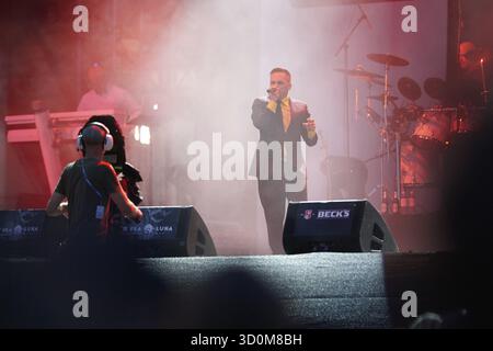 Und eine bei M'ERA Luna 2014, Hildesheim, Deutschland Stockfoto