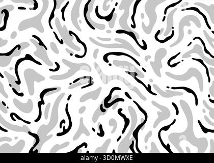 Abstrakter flüssiger Kunstmuster Hintergrund. Vektor-Illustration Kunsthintergrund Stock Vektor