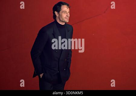 ROM, ITALIEN - 18. OKTOBER: Alberto Paradossi besucht den roten Teppich „Gli Occhi degli Altri“ während des 20. ROM Film Festivals im Auditorium Parco Della Musica am 18. Oktober 2025 in Rom. Stockfoto