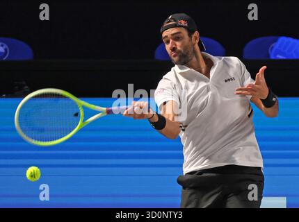 Wien, Österreich. Oktober 2025. Tennis, erste BANK ERÖFFNET 2025 Matteo Berrettini (ITA), Wien, Österreich, 24. Oktober 2025. Foto Felice Calabro' Credit: Unabhängige Fotoagentur/Alamy Live News Stockfoto