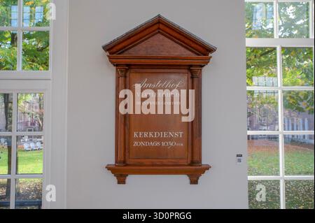 Ehemalige Kirche im H'Art Museum in Amsterdam, Niederlande 22-10-2025 Stockfoto