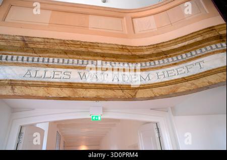 Ehemalige Kirche im H'Art Museum in Amsterdam, Niederlande 22-10-2025 Stockfoto