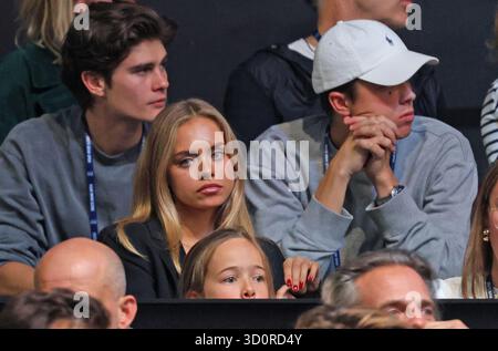Wien, Österreich. Oktober 2025. Tennis, erste BANK ERÖFFNET 2025 Laila Hasanovic, Wien, Österreich, 24. Oktober 2025. Foto Felice Calabro' Credit: Unabhängige Fotoagentur/Alamy Live News Stockfoto
