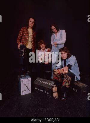 Mud, Englische Glam Rock Band, 1973 Stockfoto