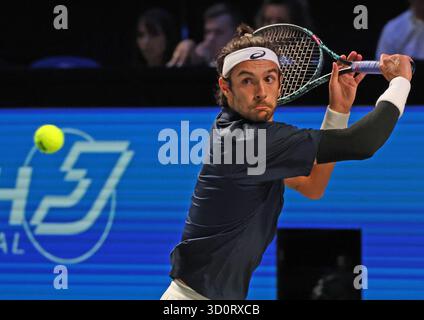 Wien, Österreich. Oktober 2025. Tennis, erste BANK ERÖFFNET 2025 Lorenzo Musetti (ITA), Wien, Österreich, 24. Oktober 2025. Foto Felice Calabro' Credit: Unabhängige Fotoagentur/Alamy Live News Stockfoto