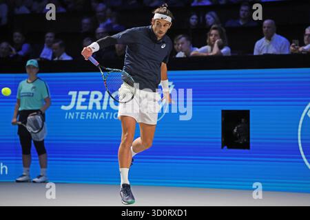 Wien, Österreich. Oktober 2025. Tennis, erste BANK ERÖFFNET 2025 Lorenzo Musetti (ITA), Wien, Österreich, 24. Oktober 2025. Foto Felice Calabro' Credit: Unabhängige Fotoagentur/Alamy Live News Stockfoto