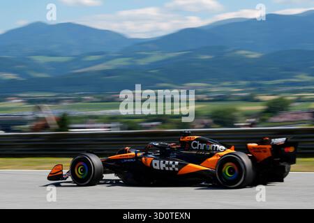 SPIELBERG, ÖSTERREICH - 29. JUNI: Oscar Piastri aus Australien und McLaren beim F1 Grand Prix von Österreich am 29. Juni 2025 in Spielberg, Österreich.250629 SEPA 19 138 - 20250629 PD19379 Stockfoto