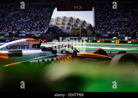 Mexiko-Stadt, Mexiko. Oktober 2025. Während des Grand Prix 2025 in Mexiko-Stadt, 20. Runde der FIA Formel-1-Weltmeisterschaft 2025 vom 24. Bis 26. Oktober 2025 auf dem Autodromo Hermanos Rodriguez in Mexiko-Stadt, Mexiko - Foto Florent Gooden/DPPI Credit: DPPI Media/Alamy Live News Stockfoto