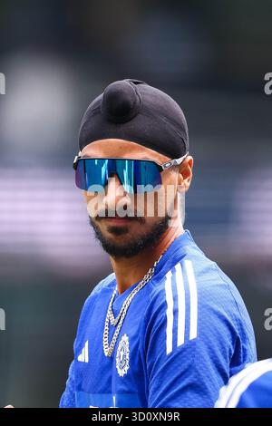 Sydney Cricket Ground, Sydney, Australien. Oktober 2025. One Day International Cricket, Australien gegen Indien; Indien Cricket Fans unterstützen ihr Land Credit: Action Plus Sports/Alamy Live News Stockfoto