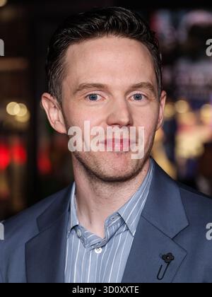 Hollywood, Usa. Oktober 2025. HOLLYWOOD, LOS ANGELES, KALIFORNIEN, USA - 24. OKTOBER: Der kanadische Schauspieler und Regisseur Mark O'Brien kommt beim AFI (American Film Institute) fest 2025, das von Canva präsentiert wurde - Premiere von Sony Pictures Classics' 'Nürnberg', das am 24. Oktober 2025 im TCL Chinese Theatre IMAX in Hollywood, Los Angeles, Kalifornien, USA stattfand. (Foto: Xavier Collin/Image Press Agency) Credit: Image Press Agency/Alamy Live News Stockfoto