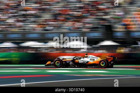 Mexiko-Stadt, Mexiko. Oktober 2025. O'WWARD Pato (mex), McLaren F1 Reserve Fahrer, Porträt während des Formel 1 Mexico City Grand Prix 2025, 20. Runde der FIA Formel 1 Weltmeisterschaft 2025 vom 24. Bis 26. Oktober 2025 auf dem Autodromo Hermanos Rodriguez in Mexiko-Stadt, Mexiko - Foto DPPI Credit: DPPI Media/Alamy Live News Stockfoto