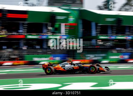 Mexiko-Stadt, Mexiko. Oktober 2025. O'WWARD Pato (mex), McLaren F1 Reserve Fahrer, Action während des Formel 1 Grand Prix von Mexiko-Stadt 2025, 20. Runde der FIA Formel-1-Weltmeisterschaft 2025 vom 24. Bis 26. Oktober 2025 auf dem Autodromo Hermanos Rodriguez in Mexiko-Stadt, Mexiko - Foto DPPI Credit: DPPI Media/Alamy Live News Stockfoto