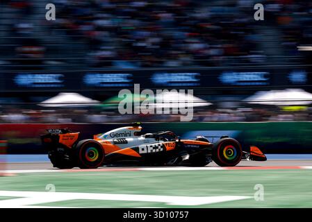 Mexiko-Stadt, Mexiko. Oktober 2025. O'WWARD Pato (mex), McLaren F1 Reserve Fahrer, Action während des Formel 1 Grand Prix von Mexiko-Stadt 2025, 20. Runde der FIA Formel-1-Weltmeisterschaft 2025 vom 24. Bis 26. Oktober 2025 auf dem Autodromo Hermanos Rodriguez in Mexiko-Stadt, Mexiko - Foto DPPI Credit: DPPI Media/Alamy Live News Stockfoto