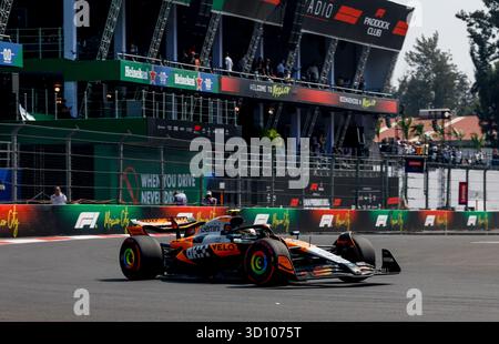 Mexiko-Stadt, Mexiko. Oktober 2025. O'WWARD Pato (mex), McLaren F1 Reserve Fahrer, Action während des Formel 1 Grand Prix von Mexiko-Stadt 2025, 20. Runde der FIA Formel-1-Weltmeisterschaft 2025 vom 24. Bis 26. Oktober 2025 auf dem Autodromo Hermanos Rodriguez in Mexiko-Stadt, Mexiko - Foto DPPI Credit: DPPI Media/Alamy Live News Stockfoto