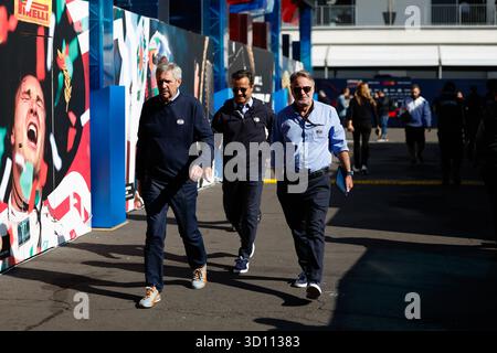Mexiko-Stadt, Mexiko. Oktober 2025. Porträt der FIA-Mitarbeiter während des Formel-1-Grand Prix von Mexiko-Stadt 2025, 20. Runde der FIA-Formel-1-Weltmeisterschaft 2025 vom 24. Bis 26. Oktober 2025 auf dem Autodromo Hermanos Rodriguez in Mexiko-Stadt, Mexiko - Foto Javier Jimenez/DPPI Credit: DPPI Media/Alamy Live News Stockfoto