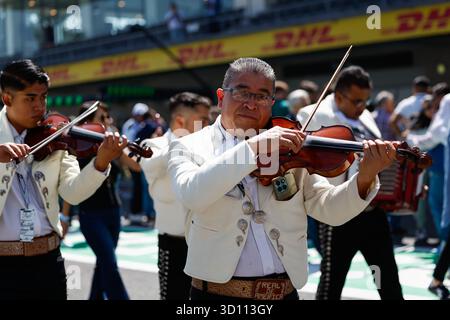 Mexiko-Stadt, Mexiko. Oktober 2025. Ambiente während des Grand Prix 2025 in Mexiko-Stadt, 20. Runde der FIA Formel-1-Weltmeisterschaft 2025 vom 24. Bis 26. Oktober 2025 auf dem Autodromo Hermanos Rodriguez in Mexiko-Stadt, Mexiko - Foto Javier Jimenez/DPPI Credit: DPPI Media/Alamy Live News Stockfoto