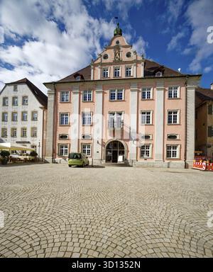 Rathaus, Barockgebäude, Rottenburg am Neckar, Baden-Württemberg, Deutschland Stockfoto
