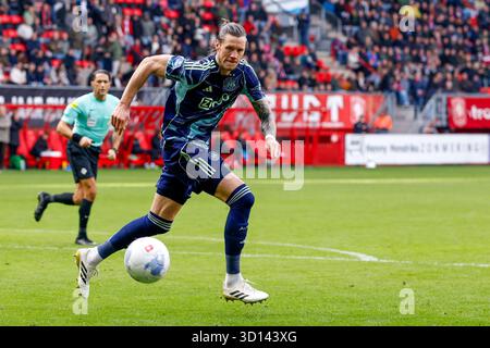 Enschede, Niederlande. Oktober 2025. ENSCHEDE, NIEDERLANDE - 26. OKTOBER: Wout Weghorst des AFC Ajax während des niederländischen Eredivisie-Spiels zwischen dem FC Twente und dem AFC Ajax in de Grolsch Veste am 26. Oktober 2025 in Enschede, Niederlande. (Foto: Ben Gal/Orange Pictures) Credit: Orange Pics BV/Alamy Live News Stockfoto