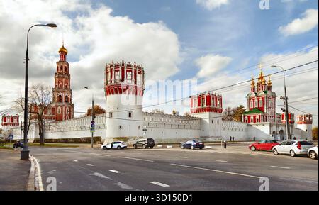 Novodevichiy-Kloster in Moskau. Russland Stockfoto