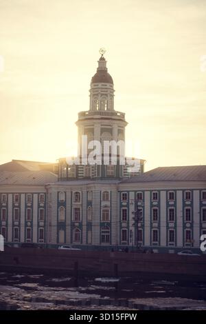 Kunstkamera in St. Petersburg. Museum der Freaks. St. Petersburg, Russland, 12. April 2018 Stockfoto