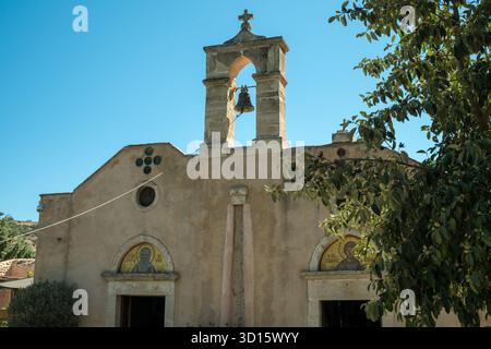 Kloster Agios Panteleimon, Gemeinde Malevizi, Regionaleinheit Heraklion, Kreta, Griechenland Stockfoto
