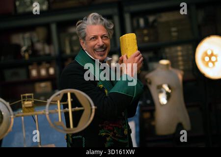 Wicked: For Good ist ein US-amerikanischer Fantasy-Film von Jon M. Chu, der von Winnie Holzman und Dana Fox geschrieben wurde. Die Fortsetzung von Wicked (2024) adaptiert den zweiten Akt des Bühnenmusikals von Stephen Schwartz und Holzman aus dem Jahr 2003, das lose auf Gregory Maguires Roman aus dem Jahr 1995 basiert, eine Neuinterpretation von L. Frank Baums Roman der wunderbare Zauberer von Oz aus dem Jahr 1900 und seiner Filmadaption aus dem Jahr 1939. Stockfoto