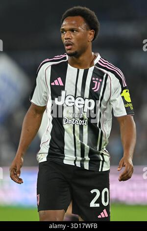Roma, Latium. Oktober 2025. Lois Openda von Juventus während der Serie A Enilive Match zwischen SS Lazio und FC Juventus im olimpico-Stadion in Rom 26. Oktober 2025 Credit: massimo insabato/Alamy Live News Stockfoto